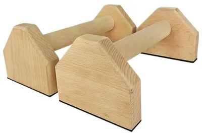 Obrázek produktu pro Dřevěné paraletky pro kalisteniku a fitness