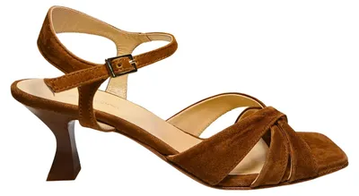 Zdjęcie produktu dla Buty Baldinini, model D5F311P5CAMO4020, seria Donna, wykonane z zamszu, kolor brązowy