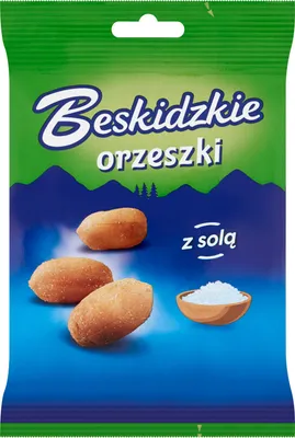 Zdjęcie produktu dla Beskidzkie Orzeszki z solą 70g