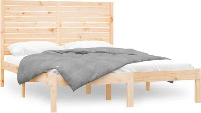 Immagine prodotto di vidaXL Letto in legno massiccio 150x200 cm