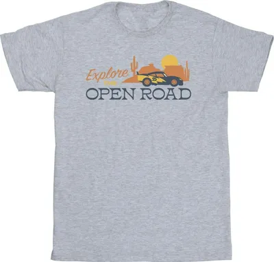 Produktbild von Disney - "Cars Explore The Open Road" T-Shirt für Herren BI17636 (M) (Grau)