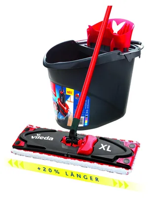 Immagine prodotto di Set completo Vileda Ultramax XL per una pulizia efficace dei pavimenti con microfibra