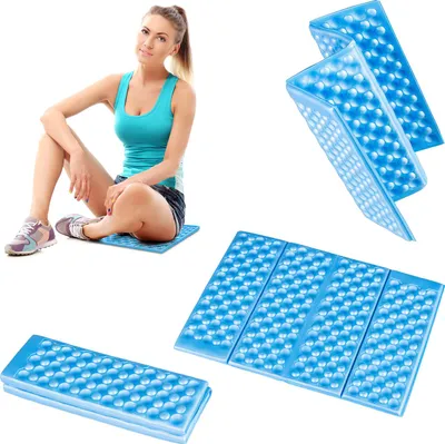 Obrázok produktu pre Karimatka Outtec® na sedenie, karimatka na spanie, turistická karimatka, karimatka do stanu, karimatka na spanie - 38x28 cm - pre outdoor, stan, kempovanie, turistiku, piknik - penová karimatka
