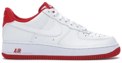 Produktbild von Nike Air Force 1 Low White University Red - EU 45.5
