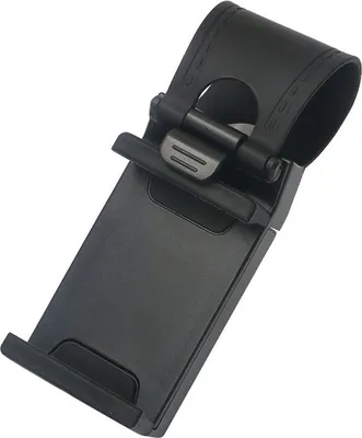 Produktbild von Hängeknopf Typ Auto Lenkrad Telefonhalter Navigation Halterung Schwarz