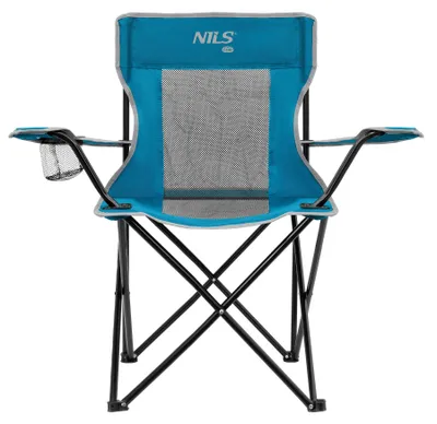 Produktbild von NC3302 Campingstuhl blau-grau Nils Camp