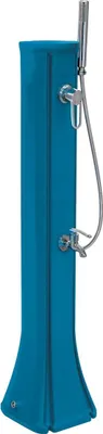 Produktbild von 26x29x120cm Happy Go Formidra 23L HD Polyethylen Solar Outdoor Dusche - Abnehmbare Handbrause, Mischbatterie und Fußspülung