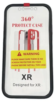 Produktbild von Hensyple Schutzetui für iPhone XR, Schwarz