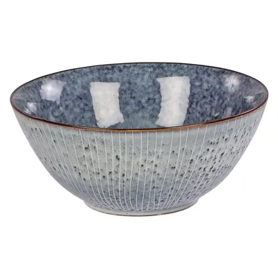 Produktbild von Broste Copenhagen Schüssel Nordic Sea 25 x 11 cm Steingut grau