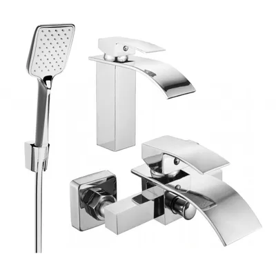 Obrázok produktu pre Mexen Aries R62 vaňová súprava, chrómová - 744803R62-00