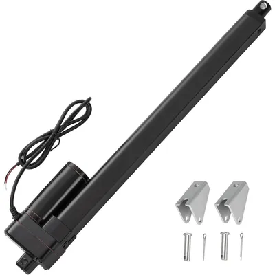 Produktbild von Fitnessgeräte-Zubehör Linearaktuator, 12 V, 2000 N, 400 mm, Hublänge, IP65 wasserdicht, 8 mm/s, Linearaktuator, Lineartechnik-Antrieb, Linearmotor mit