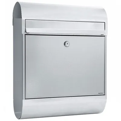 Produktbild von MEFA Briefkasten Ruby (866) Verzinkt m.integrierter Zeitungsrolle Wandbriefkasten