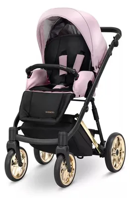 Produktbild von Kinderwagen Kunert Ivento Glam Premium 3in1 – Farbe: Eco Pink Metallic