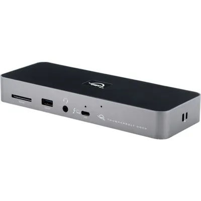 Produktbild von OWC Thunderbolt 4 Kabelgebunden Schwarz, OWCTB4DOCK