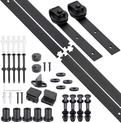 Immagine prodotto di Sistema di porte scorrevoli barn door set di ferramenta 2 m loft retro barndoor