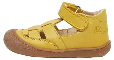 Productafbeelding van Naturino WAD-Lopenlerensandalen, geel, maat 25