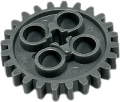 Obrázok produktu pre LEGO® Technic ozubené kolesá 24 zubov tmavosivé - 3648 NOVINKA! Lot 500x