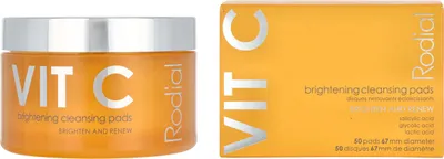 Produktbild von 50 Pads, Brighten And Renew Rodial Vit C Brightening Cleansing Pads