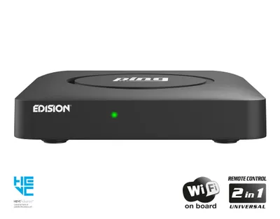 Produktbild von Edision ping Full-HD OTT/IPTV Box inkl. Wlan schwarz