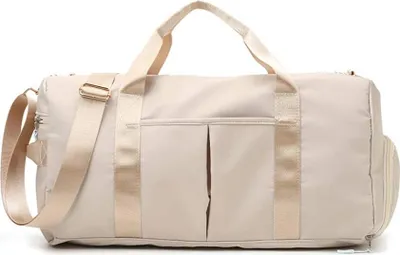 Produktbild von Sport, Fitnessstudio, Tasche, mit, Schuh, Tasche, nass, Tasche, Duffle, Tasche, wasserdicht, Reise, Tasche, für, Frauen, Männer, Armee, grün, 29 l