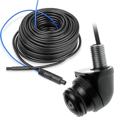 Produktbild von Carmedien Mini Kamera mit 210° Ultra Weitwinkel, Set 15m Kabel, 12V 24V IP69K Rückfahrkamera, Seitenkamera, Frontkamera
