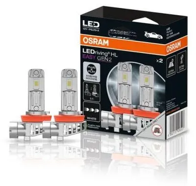 Image de Kit 2 ampoules LEDriving HL EASY H8/H11/H16 Osram 64211DWESY2‑2HB