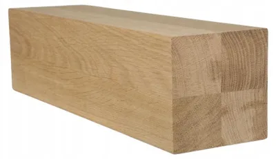 Immagine prodotto di Piedino per mobili - 8x8x30 cm - Legno di quercia - Accuratamente levigato - Pronto per essere verniciato o dipinto - Bordi leggermente arrotondati - Piedino per mobili