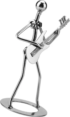 Obrázok produktu pre Zberateľská figúrka hudobníka, dekorácia, darček, železná figúrka gitaristu