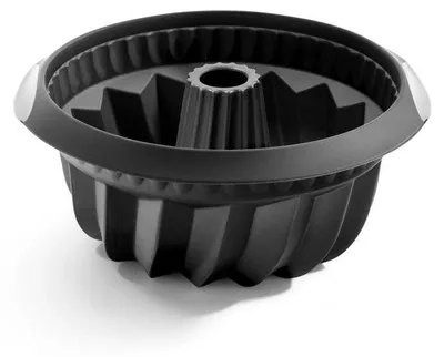 Zdjęcie produktu dla Lékué 880742, Forma do ciasta savarin, Okrągły, -60 °C, 220 °C, Czarny, Silikon