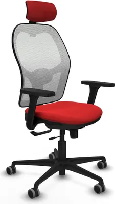 Produktbild von Bürostuhl mit Kopfstütze Jorquera Piqueras y Crespo 3D036G2 Rot