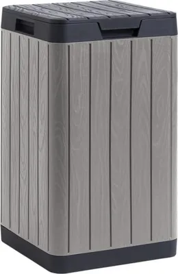 Zdjęcie produktu dla Toomax Rio Garden Kosz ogrodowy 80 L Plastikowy Jasnoszary/Grafit Z0480RAA05000