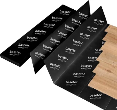 Produktbild von Primaflor Unterlage BASETEC für Vinyl-Klickdielen & Klickfliesen - Schallschutz & Trittschallminimierung - Feuchtigkeits-Stopp & Ausgleich von Unebeneheiten
