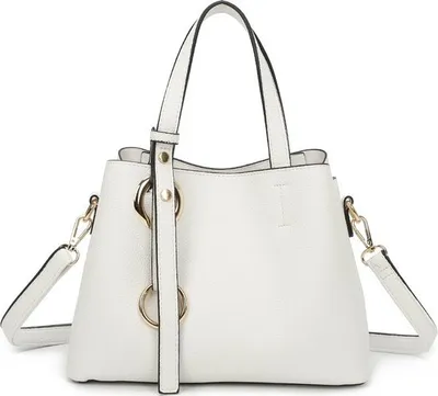 Produktbild von Gallantry Damen Handtasche - Trendige Schultasche, Schultertasche, Crossbody, Arbeitstasche in Weiß