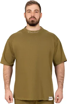 Produktbild von Reichstadt Herren Relaxed Fit T-Shirt S-23RS041 Khaki M
