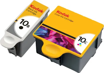 Produktbild von Kodak Tintenpatronen Combo Pack, 10B und 10C, schwarz Set Satz
