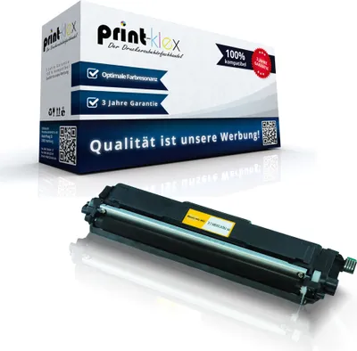 A product box and a toner cartridge are displayed against a white background.