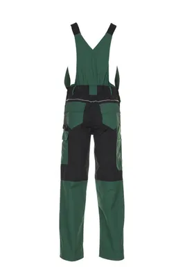 Produktbild von Planam Latzhose Plaline Gr. 50 grün/schwarz