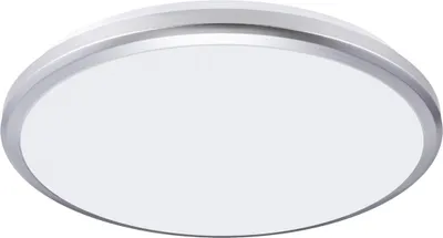 Zdjęcie produktu dla Strühm 03841 Zewnętrzna lampa sufitowa LED "PLANAR LED 36W SILVER NW" neutralny biały, IP54, 3820 lm, 15000 cykli