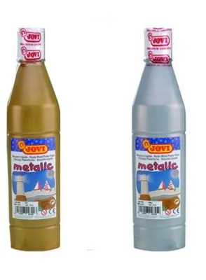 Obrázek produktu pro JOVI temperová barva metalická 500ml v lahvi zlatá