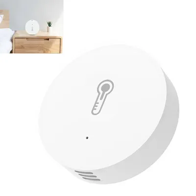 Produktbild von Haozee Zigbee TH Sensor 2-in-1, Echtzeitüberwachung, Home Assistant & Tuya Hub, Smart Home Zubehör
