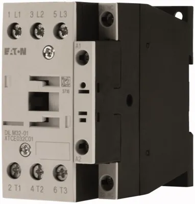 Immagine prodotto di Contattore di potenza Eaton DILM DILM32-01(230V50HZ,240V60HZ) 1 contatto NC 230 V/AC 50 Hz/240 V/AC 60 Hz (277292)