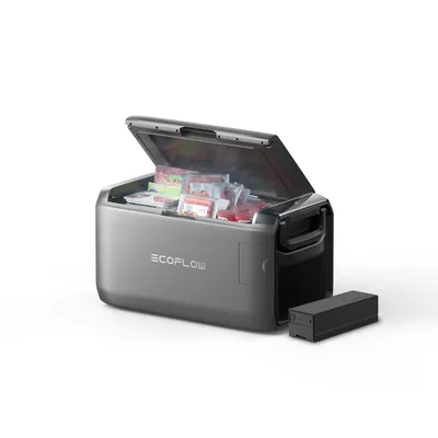 Produktbild von EF EcoFlow 35L Tragbare Kühl- und Gefrierbox – 298 Wh Batterie, AC/Solar/Auto, 43 Std. netzunabhängige Kühlung, für Camping, Roadtrips und Angeln