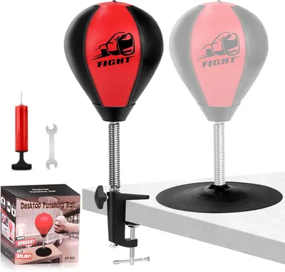 Immagine prodotto di Sacchetto da boxe da tavolo, con ventosa e morsetto, ideale per l'ufficio