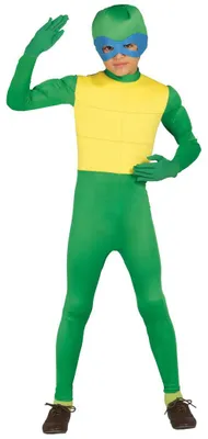 Produktbild von Ninja-Schildkröten-Kostüm für Kinder, Gr. 98-146, Größe:128/134
