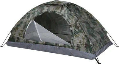 Produktbild von Campingzelte Backpacking Zelt Outdoor Camping Zelt Leichte Einzelperson Zelt für Outdoor Camping, Grün