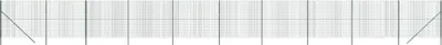 Zdjęcie produktu dla vidaXL Ogrodzenie z ogniw łańcucha zielone 1,8x25 m Stal ocynkowana