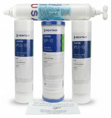 Produktbild von Umkehrosmose Anlage Ersatzfilter RO 5 10 Zoll Set Premium