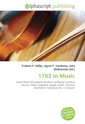Produktbild von 1763 in Music