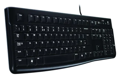Zdjęcie produktu dla Logitech K120, Przewodowa, USB, QWERTZ, Czarny
