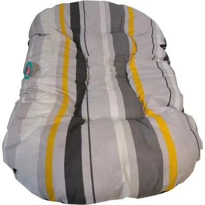 Productafbeelding van Hondenbed – AIME – Ovaal kussen – 90 cm – Grijs